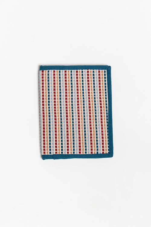One 'O' Eight Knots Antar Hand-Woven Passport Holder
