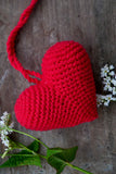 Himalayan Blooms Hand Made Crochet Soft Toys - Heart
