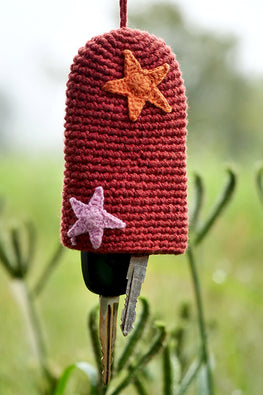 Himalayan Blooms Hand Made Crochet Soft Toys - Star Key Chain