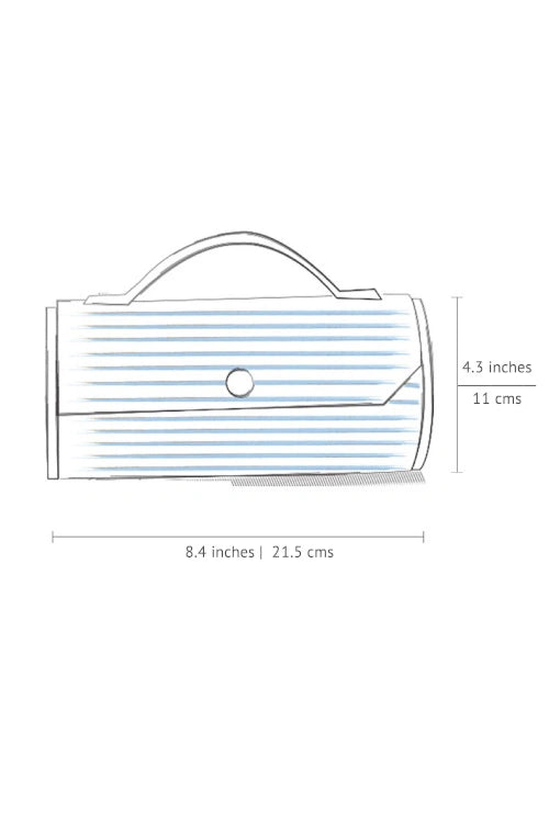 Lukka Chuppi Earthen Hue Round Clutch