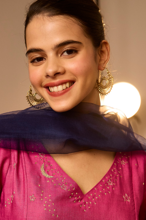 Miharu Dokra Geometric Bali Earrings