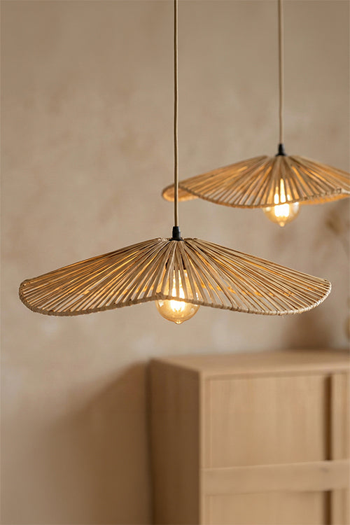 Greenkraft Solane Handcrafted Banana Fiber Lampshade