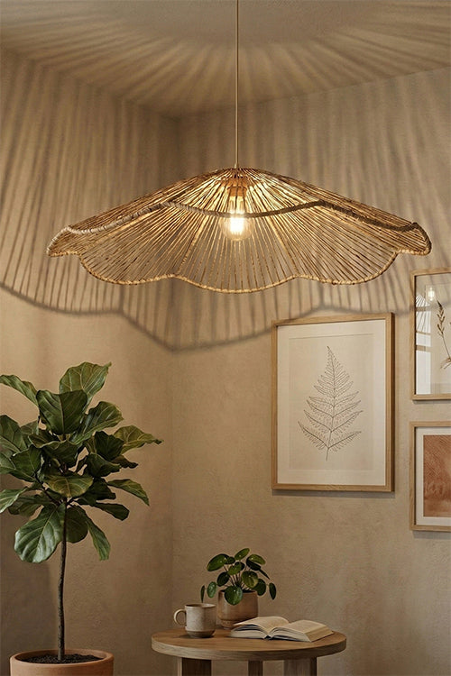 Greenkraft Petal Handcrafted Banana Rope Lampshade