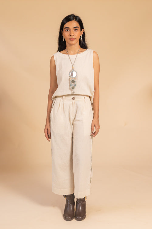 Moralfibre Co-Ord Set With Side Pipin Details From "Shapes Collection"