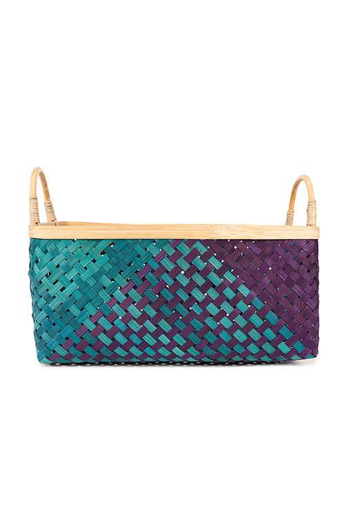 Greenkraftneelaya Handcrafted Bamboo Basket - Medium