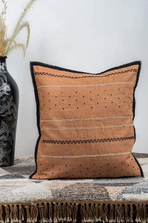 Craftroots Rustic Tribal Harmony Cushion Cover