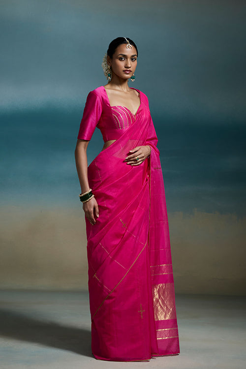 Dressfolk Nayika Tissue Saree