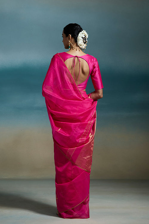 Dressfolk Nayika Tissue Saree