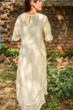 Bebaak Cowl Handwoven Kora Dress