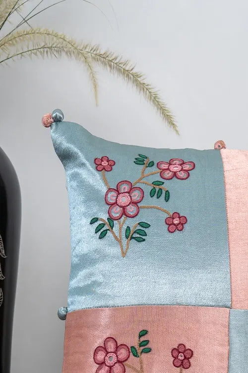 Craftroots Artisanal Gaji Silk Cushion Cover
