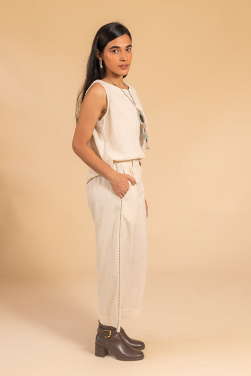 Moralfibre Co-Ord Set With Side Pipin Details From "Shapes Collection"