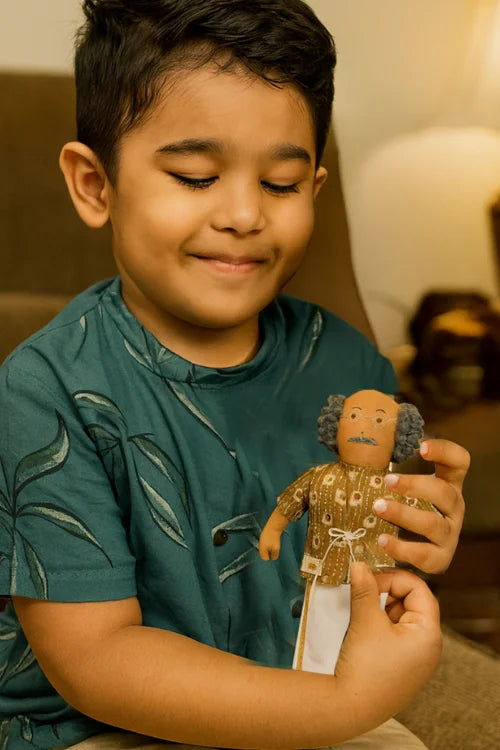 The Good Doll Nilah'S Thatha 12 Inch Boy Doll Brown Shirt