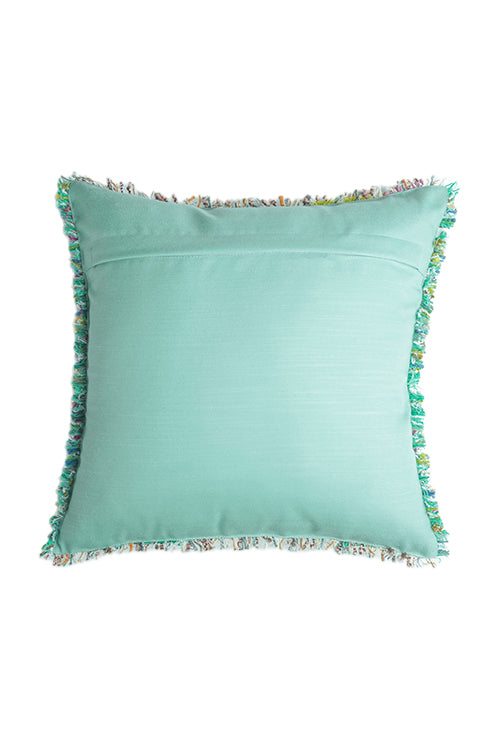 Onset Homes Onset Homes Enlaced Cushion Cover-Turquise