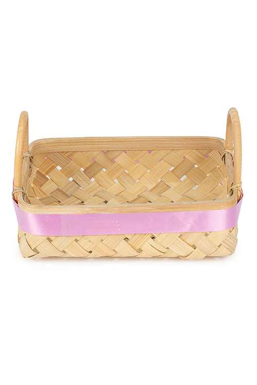 Greenkraftelora Handcrafted Bamboo Basket