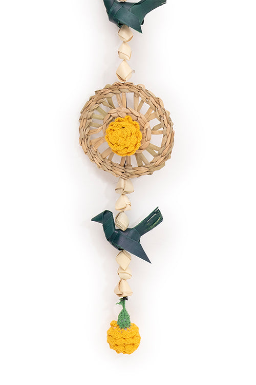 Greenkraft Pakshi Handcrafted Chamba Streamer - Set Of 2