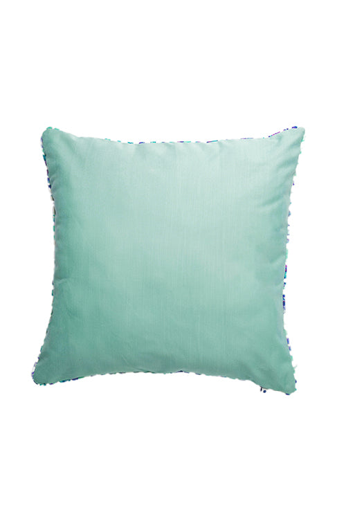 Onset Homes Sprig Cushion Cover-Turquoise-20X20