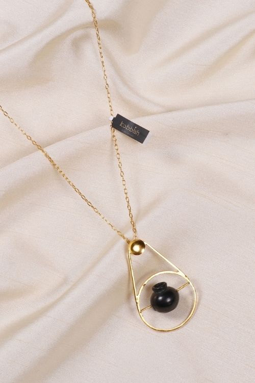 'Kabbish 'Gagri-Kalash Set' Black Pottery, Terracotta