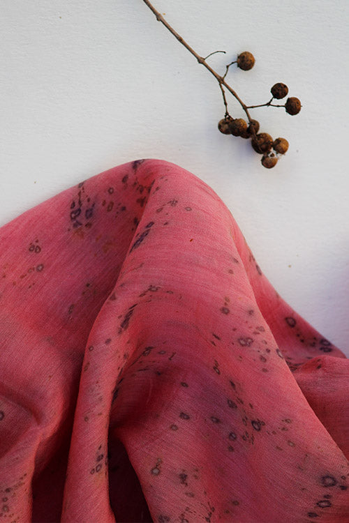 Mulya " LIJA" Eco Printed Cotton Silk Yardage