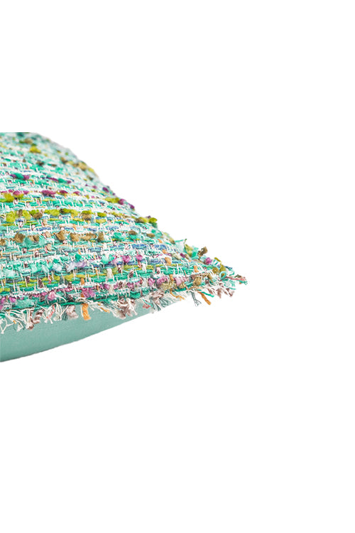 Onset Homes Onset Homes Enlaced Cushion Cover-Turquise