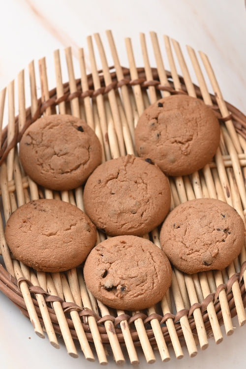 Kadam Haat Handmade Wicker Small Tray - White