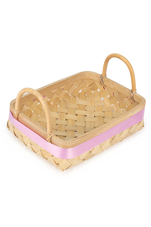 Greenkraftelora Handcrafted Bamboo Basket