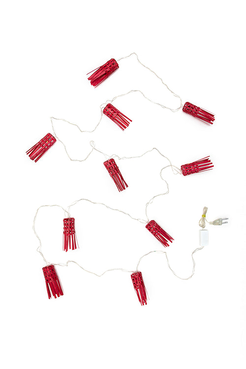 Greenkraft Frill Handcrafted bamboo String Light
