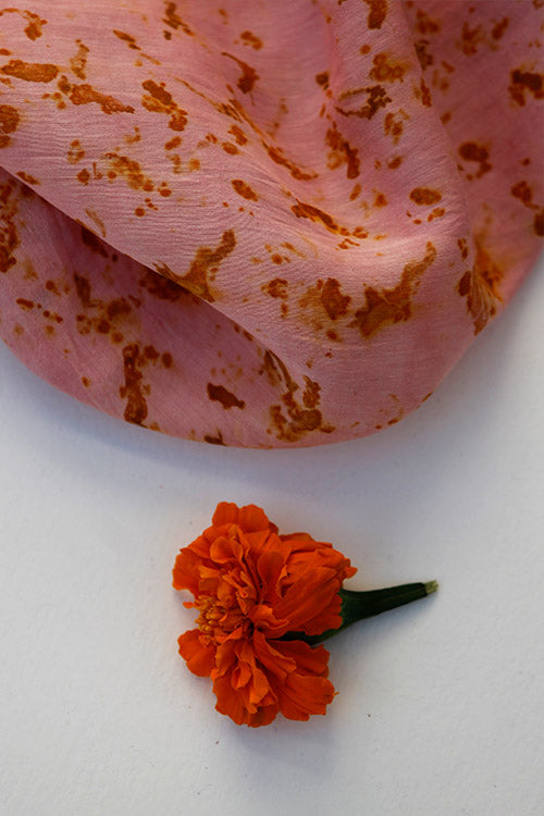 Mulya "NIA" Eco Printed Cotton Silk Yardage