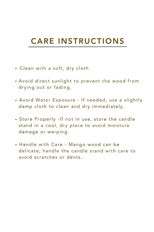 Sirohi White Wood Candlestands