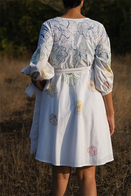 Okhai 'Delilah' Hand Embroidered and Mirrorwork Dress