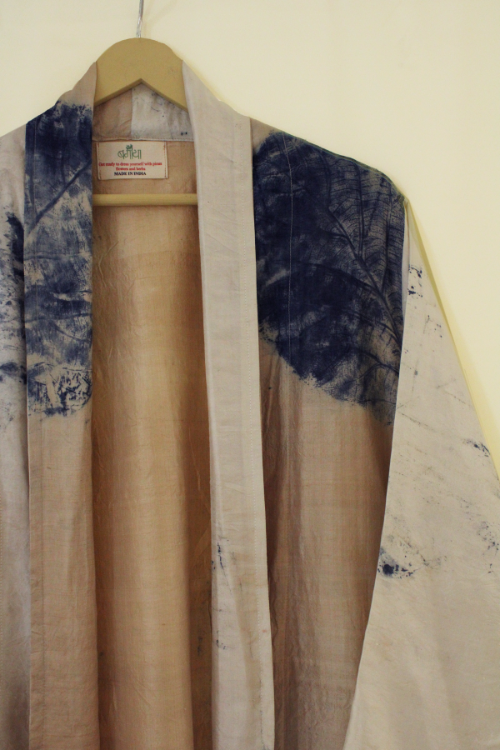 Bageeya "Neelamber" Handwoven Silk jacket
