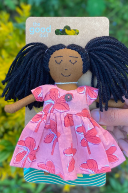 The Good Gift Single Doll" Jency" Hand Sewn Cotton Toy