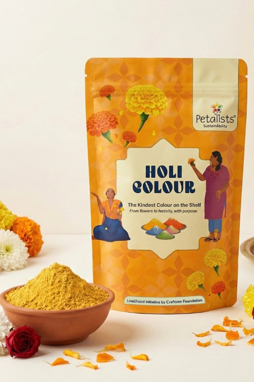Craftizen Petalists Ecofriendly Holi Colours - 5 Colour Combo