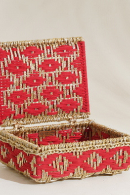 Sirohi Starlight Storage Box | Red & Gold
