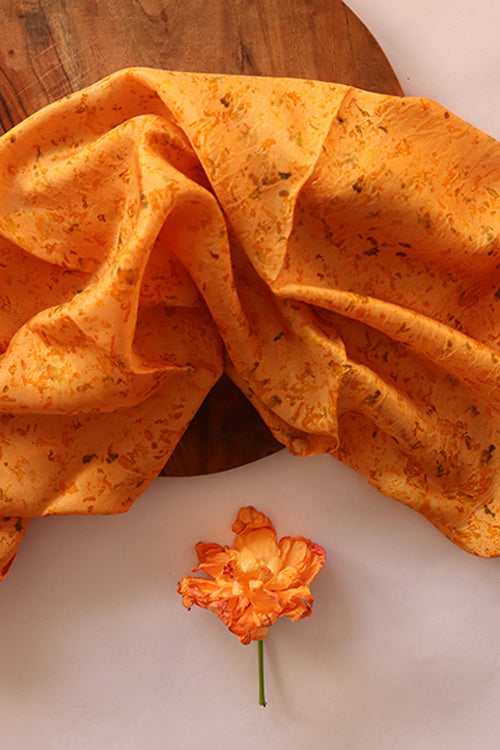 Mulya "Gulanchi" Eco Printed Habutai Silk Yardage