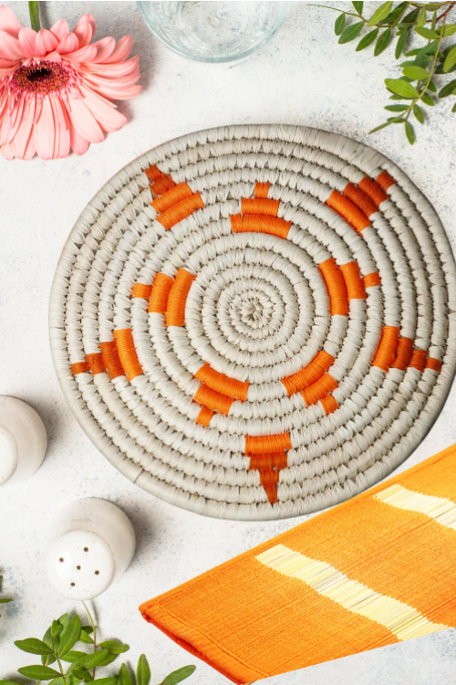 Kraftribe Kanshi Grass Mat(Orange)