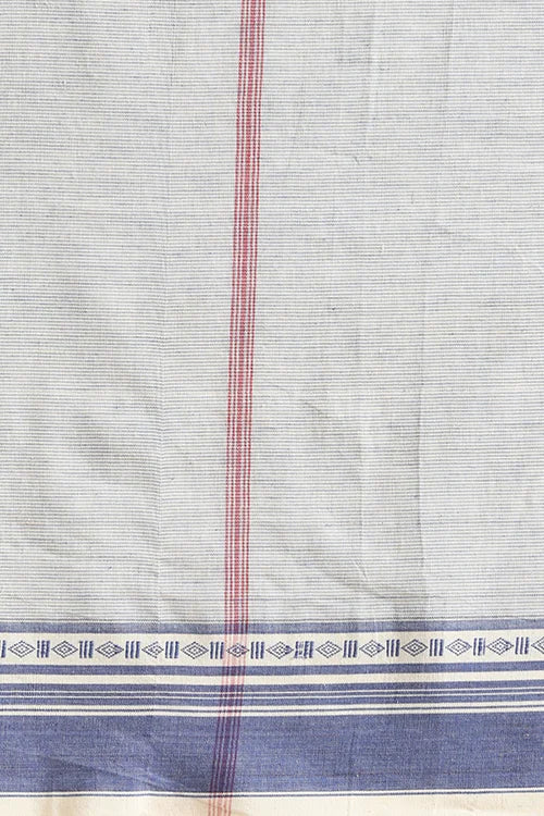Punarjeevana Indigo Body White Indigo Border Reversible Anne Hejje