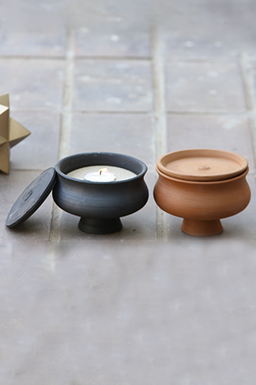 Anantaya Ratri Luxury Candle Terracotta