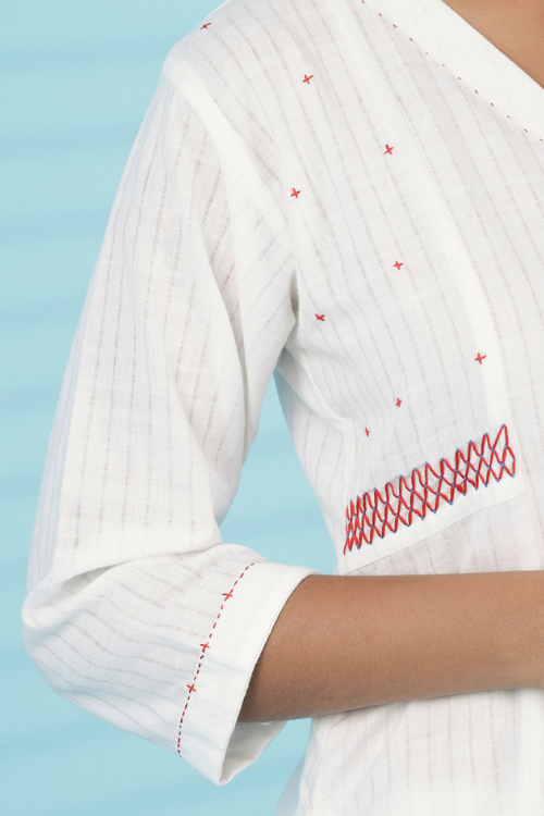 Bebaak Aarohi Handwoven Kurta Set