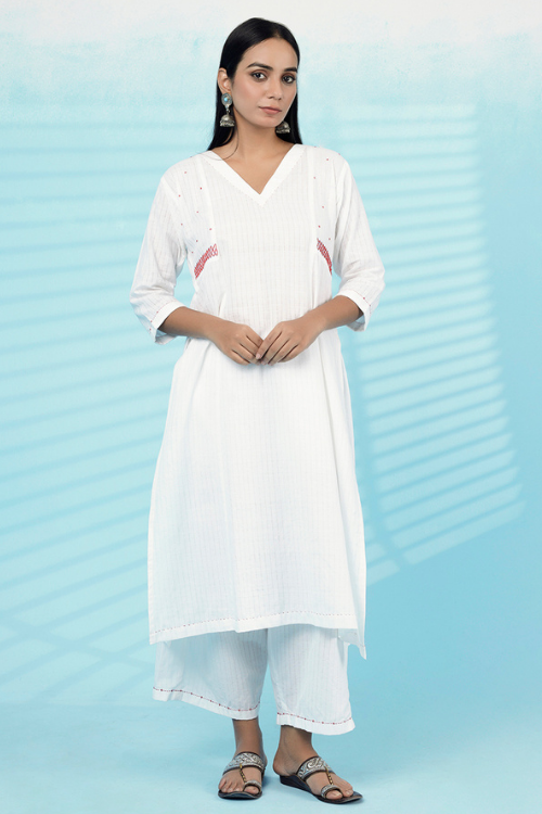 Bebaak Aarohi Handwoven Kurta Set