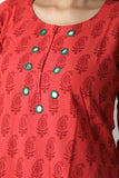 Bebaak Amruta Bagh Printed  Sleeveless Tunic Set