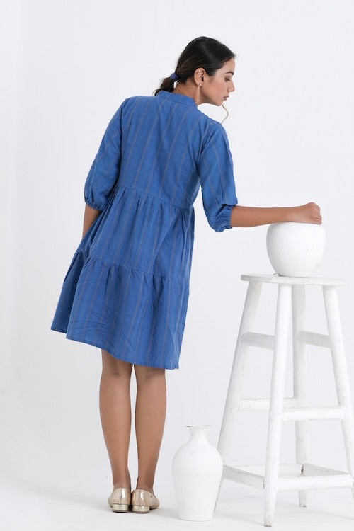 Bebaak Ira Midi Pure Cotton Hand Embroidered Dress