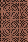 Dark Brown Hand Woven Cotton Bed Sheet