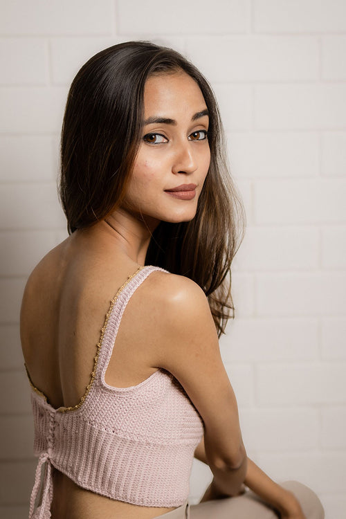 Samoolam Aakarsha Dusky Pink Bralette