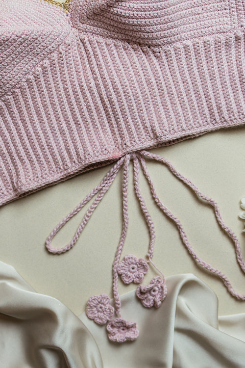 Samoolam Aakarsha Dusky Pink Bralette