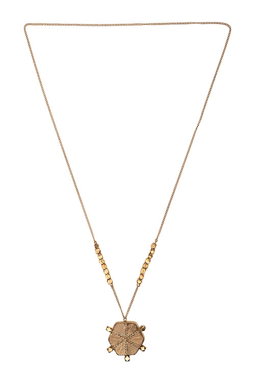 Miharu Aanya'S Antique-Inspired Dokra Pendant