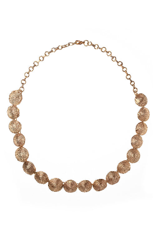 Miharu Anaya'S Dokra Collar Necklace