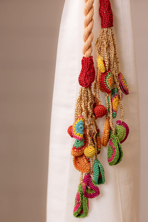 Samoolam Curtain Tie Backs (Set of 2) - Kono Lilies Bunch