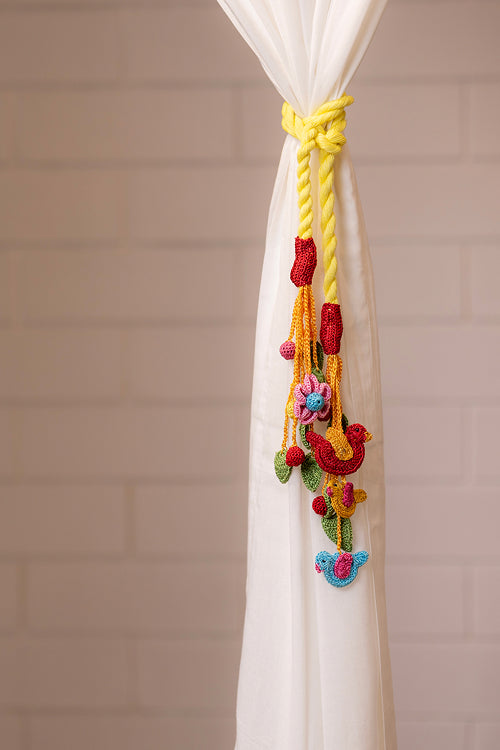 Samoolam Curtain Tie Backs (Set of 2) - Kono Bird family