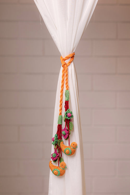 Samoolam Curtain Tie Backs (Set of 2)  Kono Spring Birds