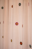 Prakriti Door Curtain ~ Mandala ~ Dusty Pink